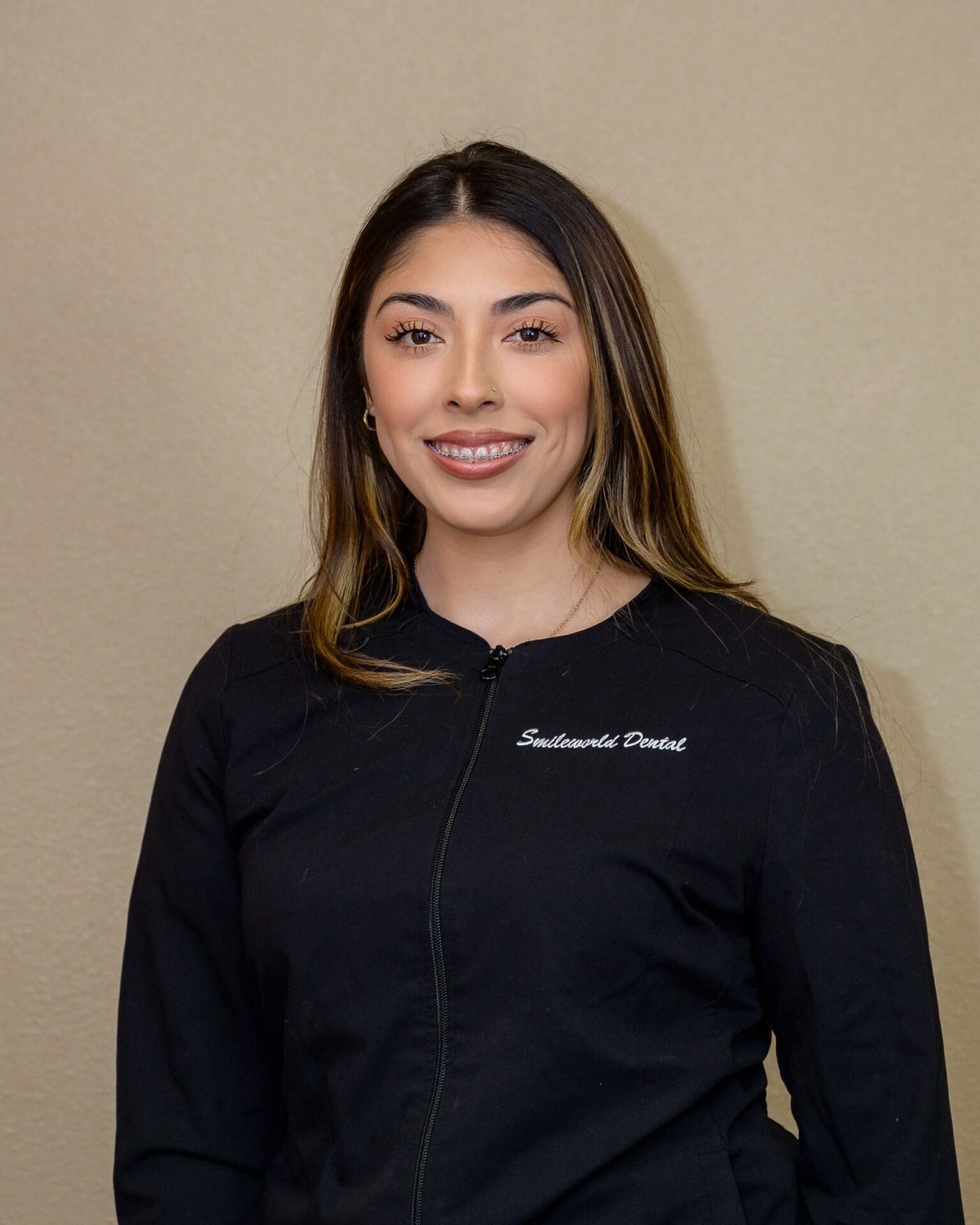 Portrait of Naomi, front desk team member at Smileworld Family Dental in Cupertino, CA